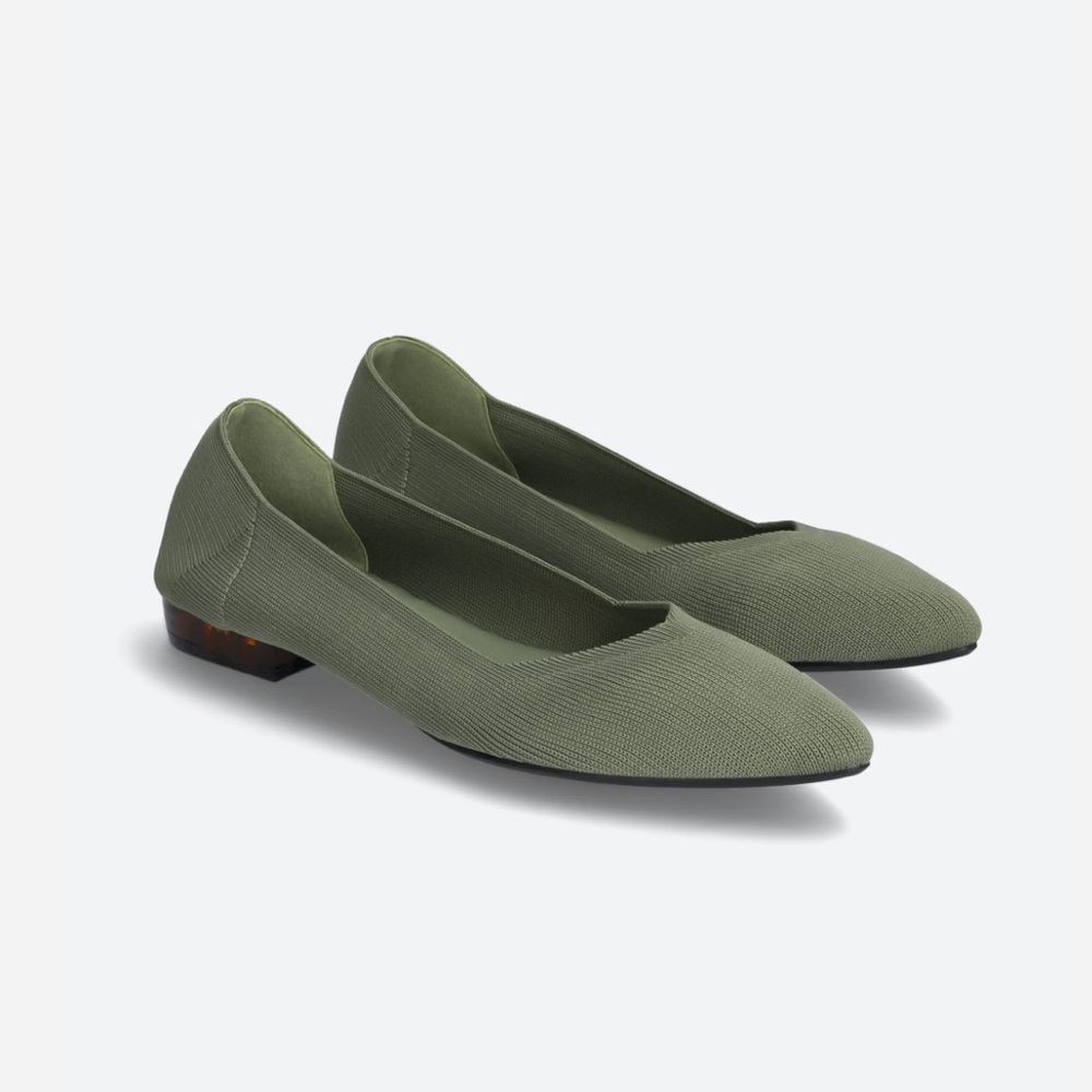 MIA (Stitch Fix) Florencio Flat Olive Women’s Size 9.5